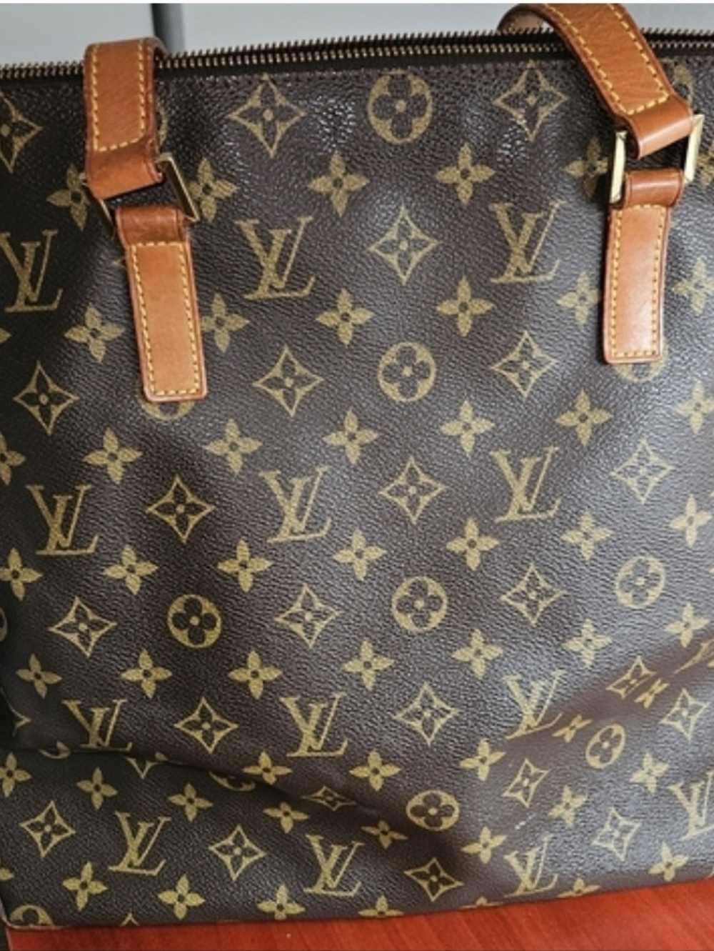 Authentic Louis Vuitton Monogram Tote Bag